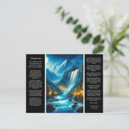 Desiderata Waterval Kalm Briefkaart