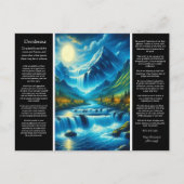 Desiderata Waterval Light Briefkaart (Voorkant)