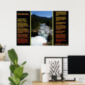 DESIDERATA Waterval Oranje Posters 8 (Thuiskantoor)