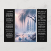 Desiderata Waterval: Pastel licht vrede Briefkaart (Voorkant)