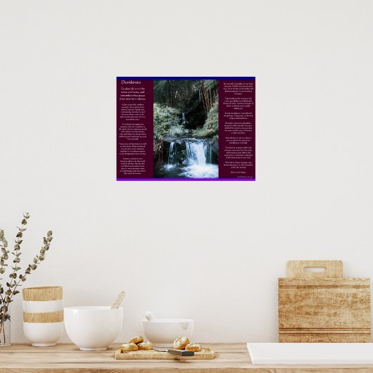 DESIDERATA Waterval Posters 7 (Keuken)