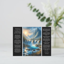 Desiderata Waterval Rust Briefkaart