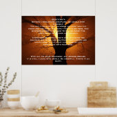DESIDERATA Willow Tree-Posters Poster (Keuken)