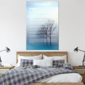 DESIDERATA Winter Trees Canvas Afdruk (Insitu (Slaapkamer))