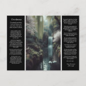 Desiderata Woodland Whispers Kersenbloesems, Kalm Briefkaart (Voorkant)