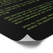 Desiderata - Wreath Nebula, Barnard 3, Milky Way Poster (Hoek)