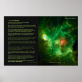Desiderata - Wreath Nebula, Barnard 3, Milky Way Poster (Voorkant)