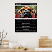 Desiderata: Zon en sereniteit Poster (Keuken)