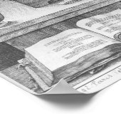 Desiderius Erasmus van Rotterdam, 1526 Poster (Hoek)