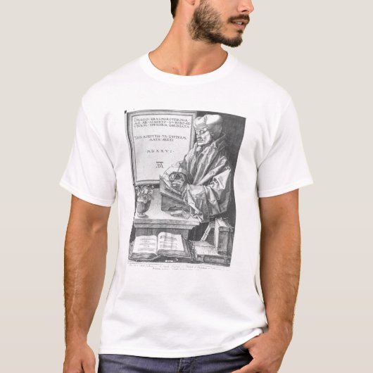 Desiderius Erasmus van Rotterdam, 1526 T-shirt (Voorkant)