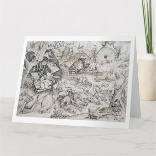 Desidia (Slote), Pieter Bruegel Kaart