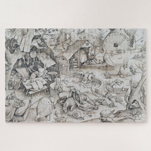 Desidia (Slote), Pieter Bruegel Legpuzzel (Horizontaal)