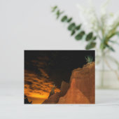 Desierto en la noche briefkaart (Staand voorkant)