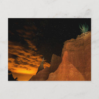 Desierto en la noche briefkaart