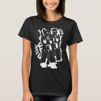 design 004 (white on black) t-shirt