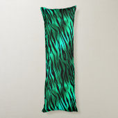 Design 10 uit de Emerald and Gold Safari-reeks Lichaamskussen (Achterkant (Verticaal))