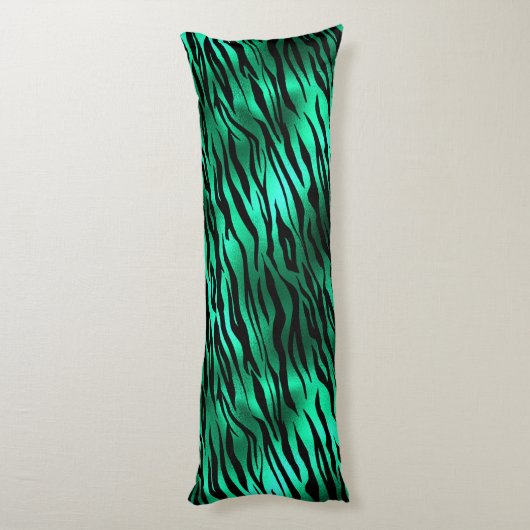 Design 10 uit de Emerald and Gold Safari-reeks Lichaamskussen (Achterkant (Verticaal))