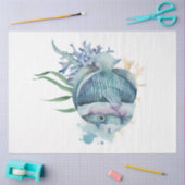 Design 10 uit de onderwaterserie van de Waterverf Tissuepapier (Craft)