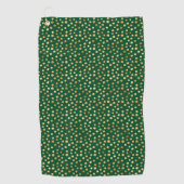 Design 11 uit de Emerald and Gold Safari-reeks Golfhanddoek (Voorkant)