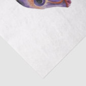 Design 12 uit de onderwaterserie van de Waterverf Tissuepapier (Detail)