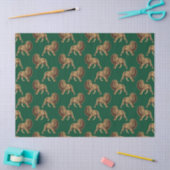 Design 13 uit de Emerald and Gold Safari-reeks Tissuepapier (Craft)