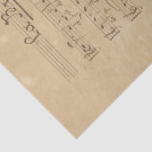 Design 13 van de Muziek en van de Reeks van Rozen Tissuepapier (Detail)