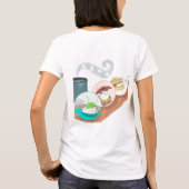 Design 14 (meisje) t-shirt (Achterkant)