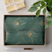 Design 16 uit de Emerald and Gold Safari-reeks Tissuepapier (Geschenk)