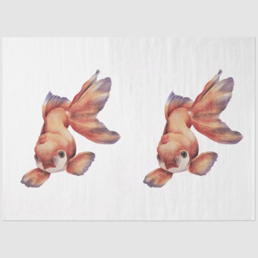 Design 16 uit de onderwaterserie voor Waterverf Tissuepapier (Voorkant)