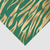 Design 1 uit de Emerald and Gold Safari-reeks Tissuepapier (Detail)