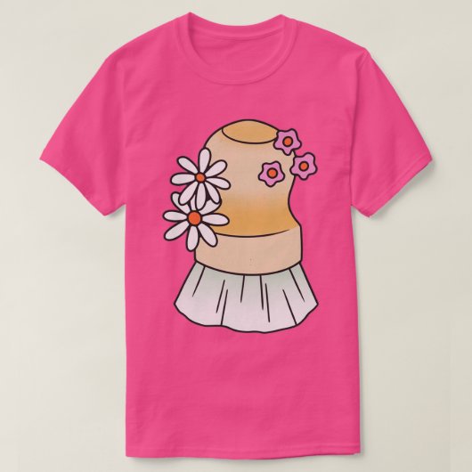Design 1 van de Borstel van de schaduw T-shirt (Design voorkant)