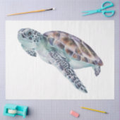 Design 21 uit de onderwaterserie van de Waterverf Tissuepapier (Craft)