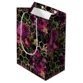 Design 21 van de Lovely Bee Series Medium Cadeauzakje (Achterkant Gekanteld)