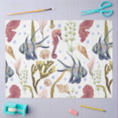 Design 21-weefselpapier voor de serie Marine Life  Tissuepapier (Craft)