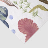 Design 21-weefselpapier voor de serie Marine Life  Tissuepapier (Detail)