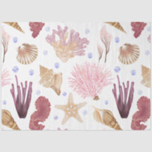 Design 23-weefselpapier voor de serie Marine Life 