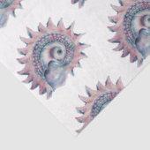 Design 24 van de onderwaterserie van SeaShell van  Tissuepapier (Detail)