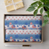 Design 25 van de de Rode Witte en Blauwe Reeks van Tissuepapier (Geschenk)