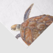 Design 26 van de Mariene Life-serie Weefselpapier Tissuepapier (Detail)