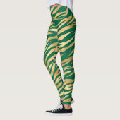 Design 2 uit de Emerald and Gold Safari-reeks Leggings (Links)