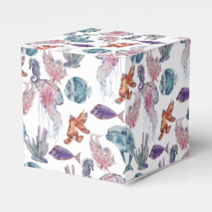 Design 2 van de Samenstelling van de Waterverf ond Bedankdoosjes