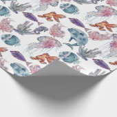 Design 2 van de Samenstelling van de Waterverf ond Cadeaupapier (Hoek)