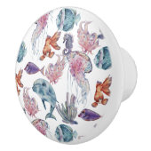 Design 2 van de Samenstelling van de Waterverf ond Keramische Knop (Rechts)