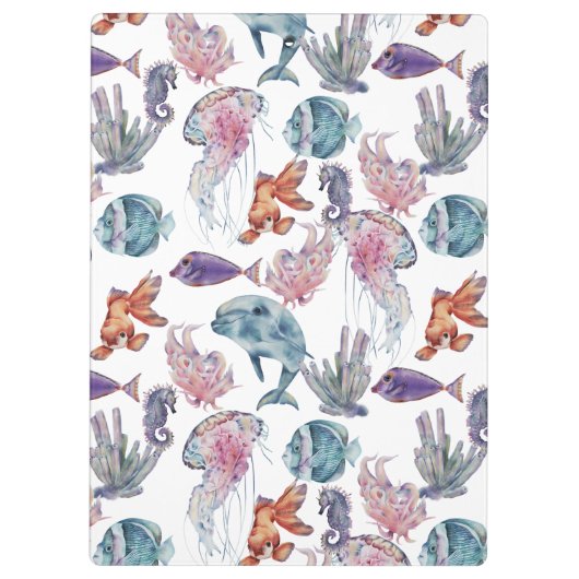 Design 2 van de Samenstelling van de Waterverf ond Klembord (Achterkant)