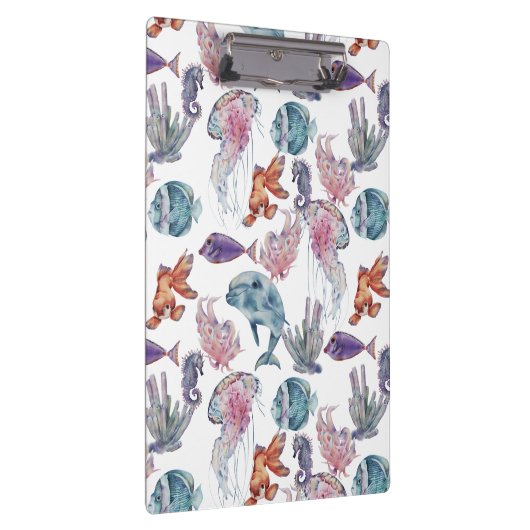 Design 2 van de Samenstelling van de Waterverf ond Klembord (Rechts)