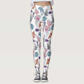 Design 2 van de Samenstelling van de Waterverf ond Leggings (Voorkant)