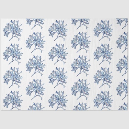 Design 32 van de onderwaterserie SeaShell-Waterver Tissuepapier (Voorkant)