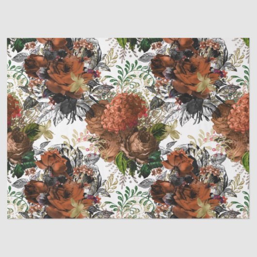 Design 34 van Woodland Bee Series Tissuepapier (Voorkant)