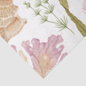 Design 34-weefselpapier voor de serie Marine Life  Tissuepapier (Detail)