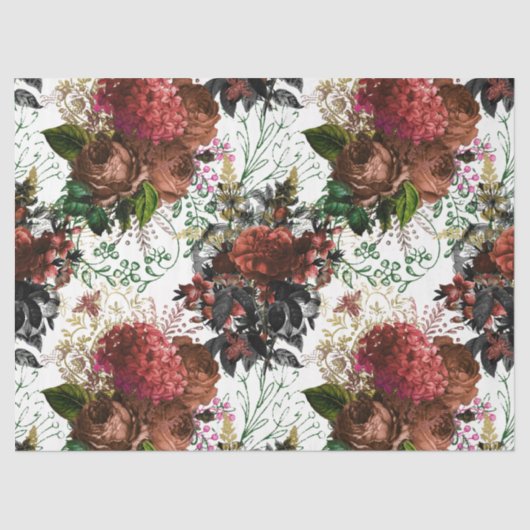 Design 35 van Woodland Bee Series Tissuepapier (Voorkant)
